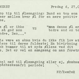 Løbesedler