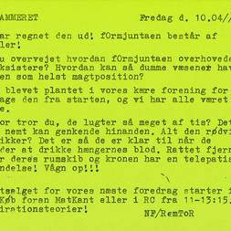 Løbesedler
