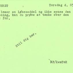 Løbesedler