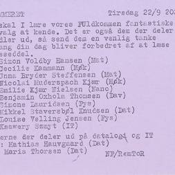 Løbesedler